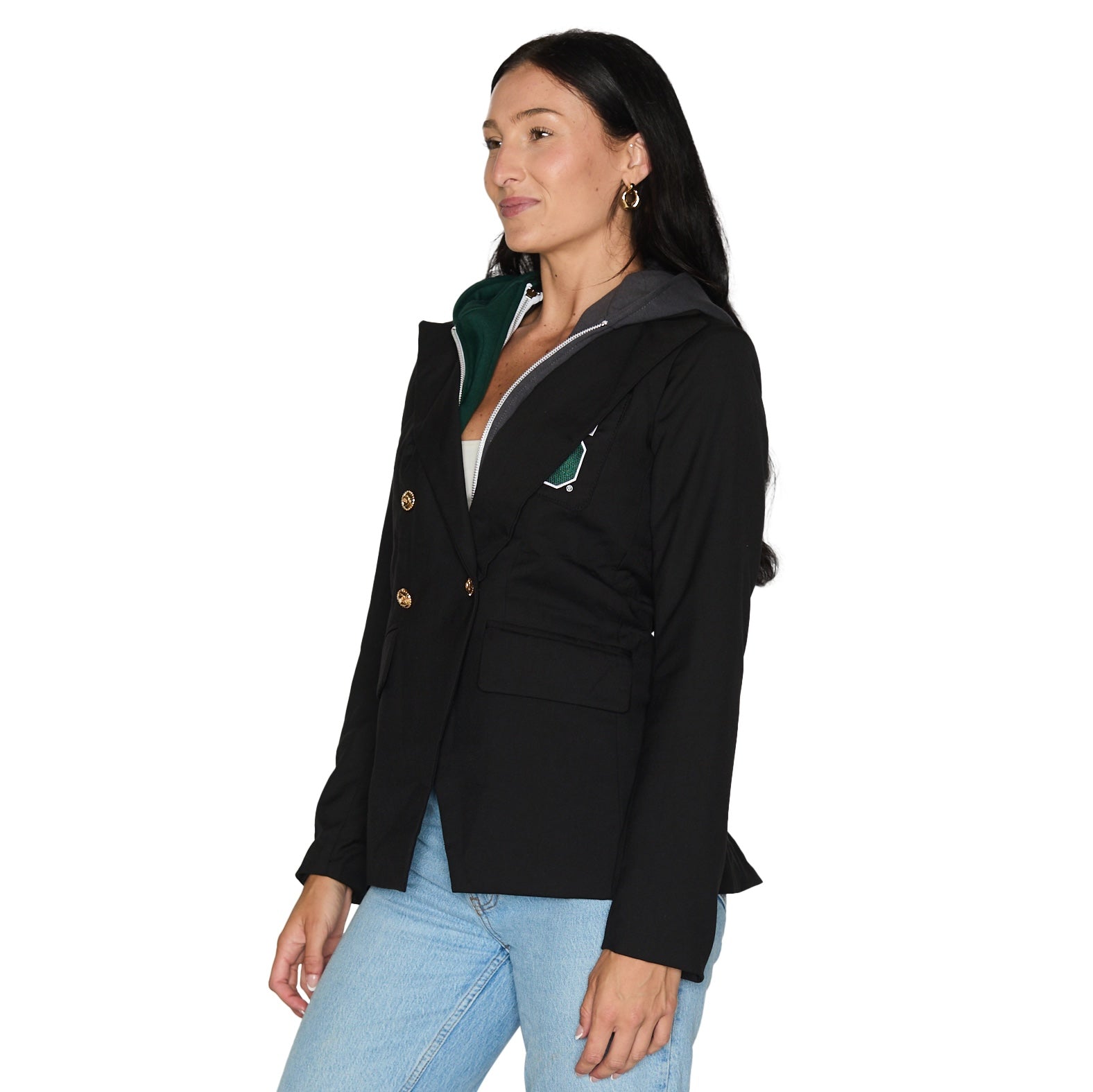 Michigan State Hooded Blazer Jacket | lojobands 5