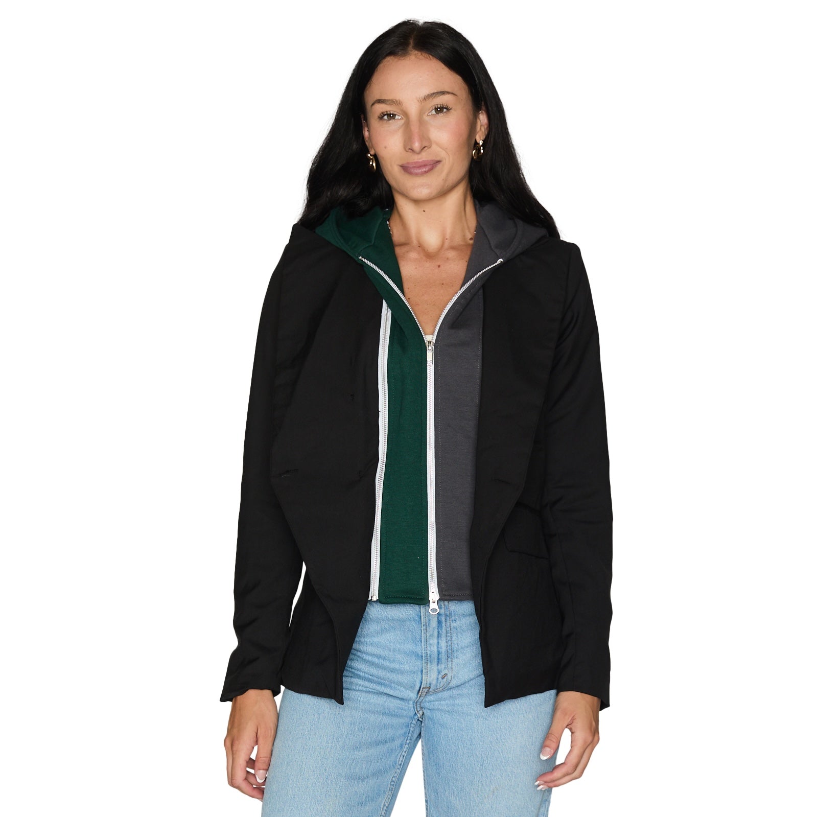 Michigan State Hooded Blazer Jacket | lojobands 6