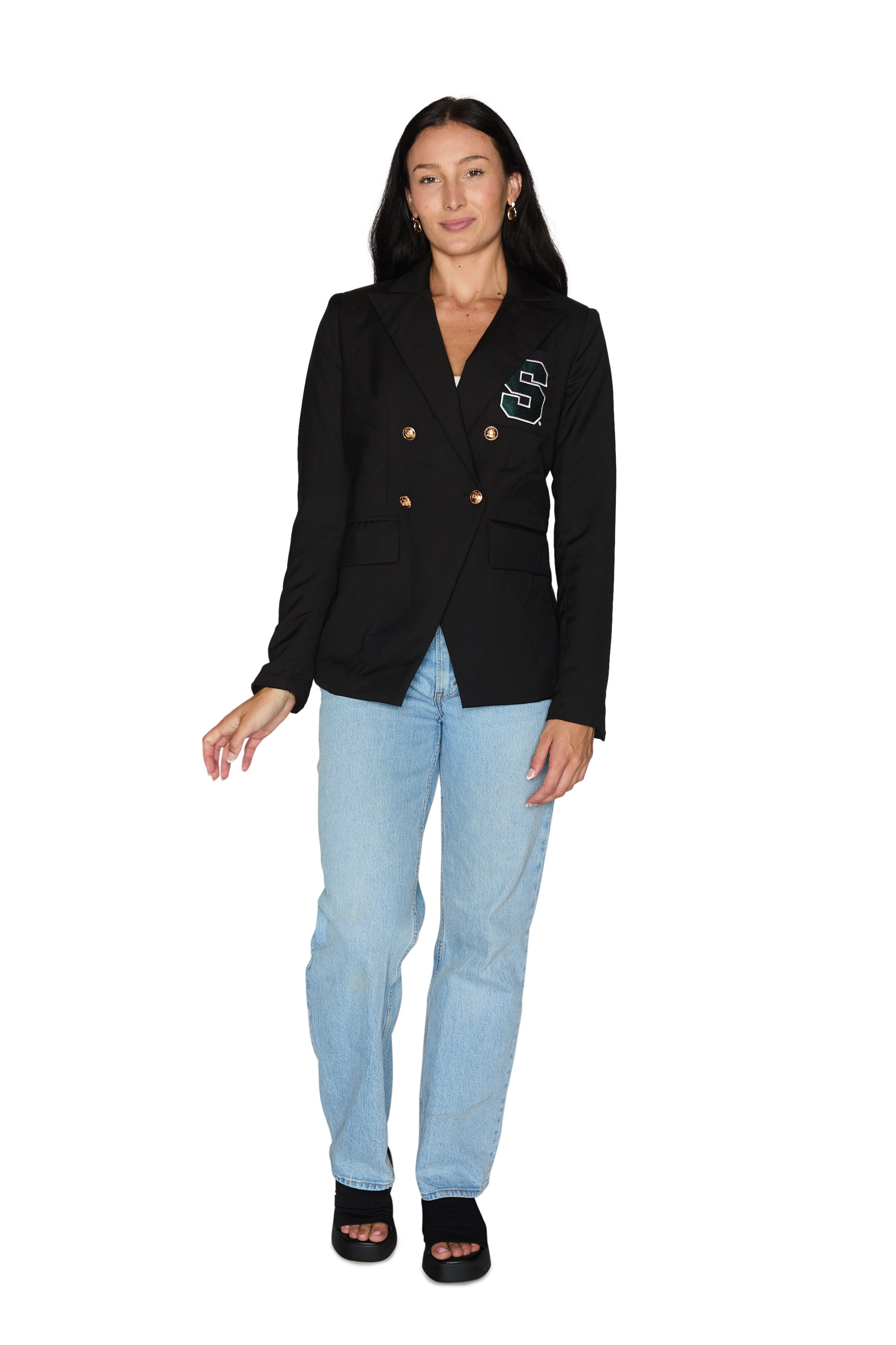 Michigan State Hooded Blazer Jacket | lojobands 9