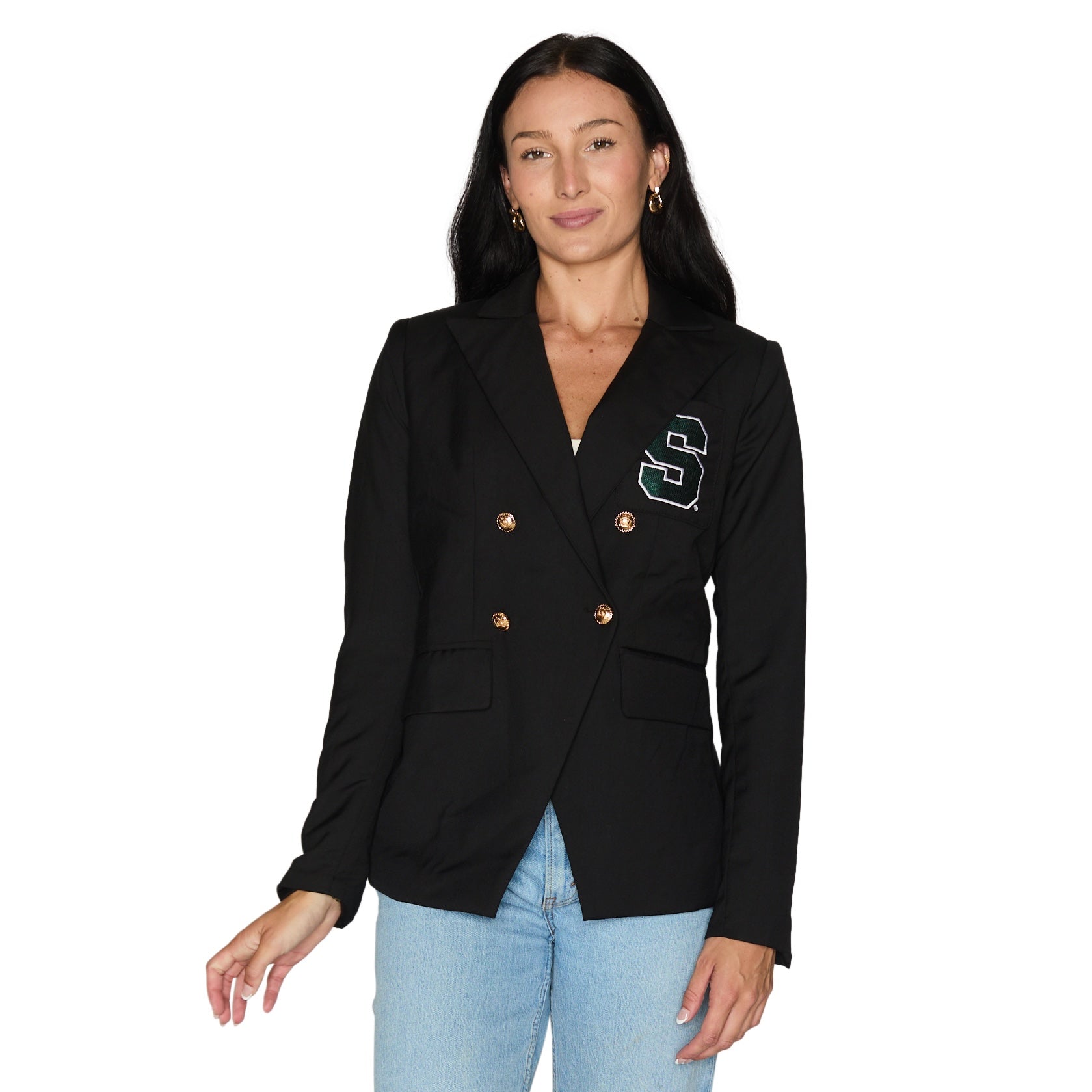 Michigan State Hooded Blazer Jacket | lojobands 2
