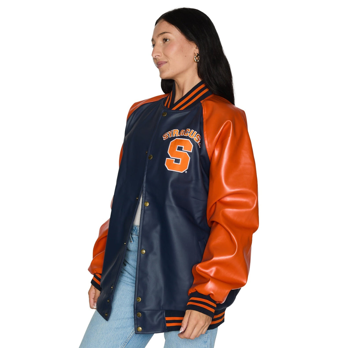 Syracuse Varsity Letterman Jacket | lojobands 3