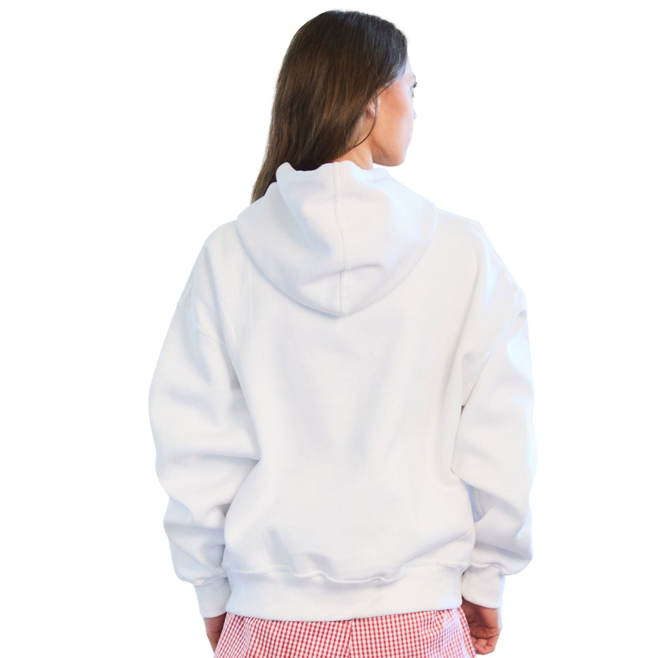 Kansas Jayhawks Gingham Hoodie | lojobands 5