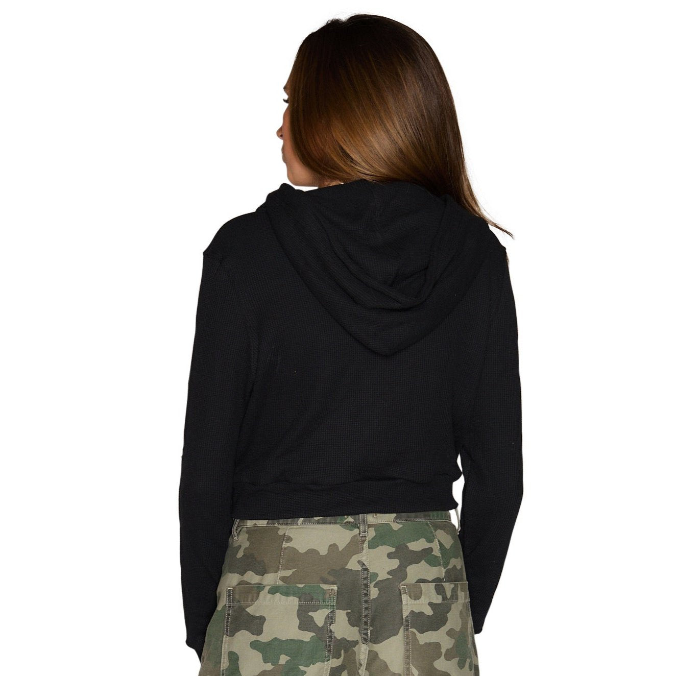 Virginia Tech Waffle Knit Zip Up Hoodie 3