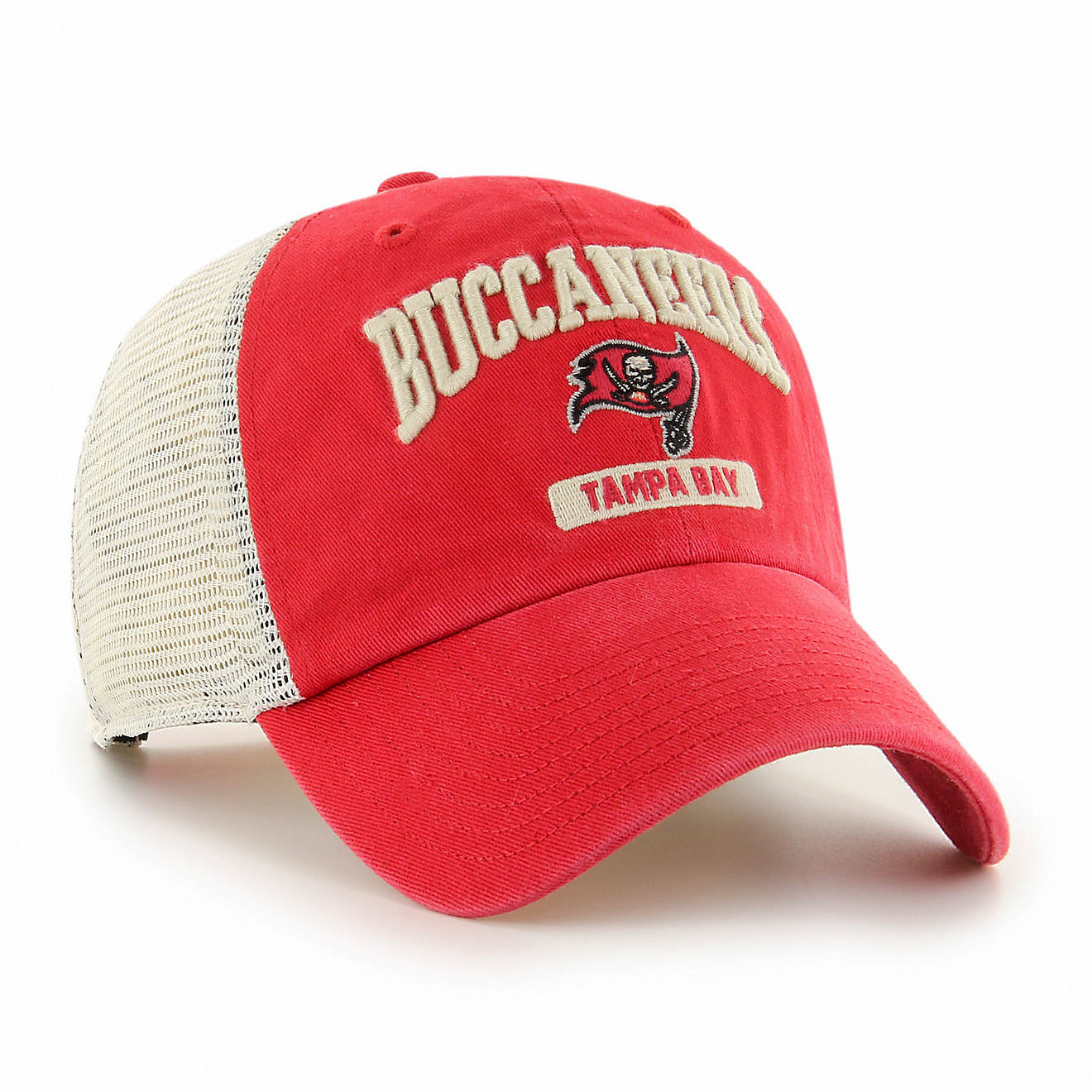 Tampa Bay Buccaneers - Morgantown Trucker Clean Up Hat, 47 Brand 2