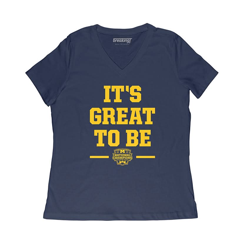 Michigan Football: It's Great To Be National Champs 2023 3