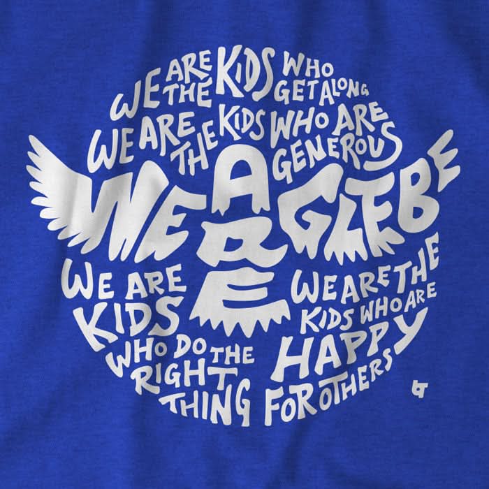Glebe Elementary 2022: Kids Wall Slogan 3