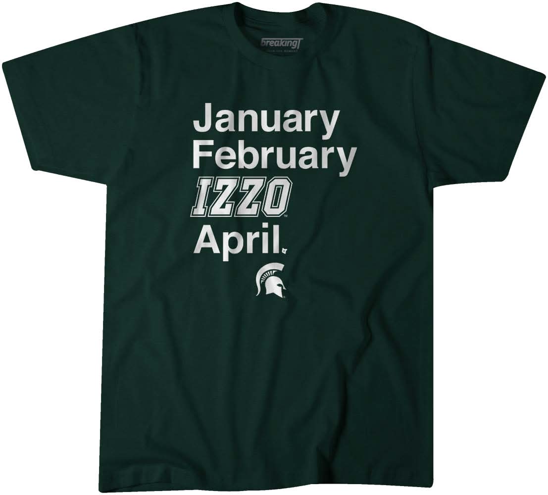 Michigan State Basketball: January February Izzo April 1
