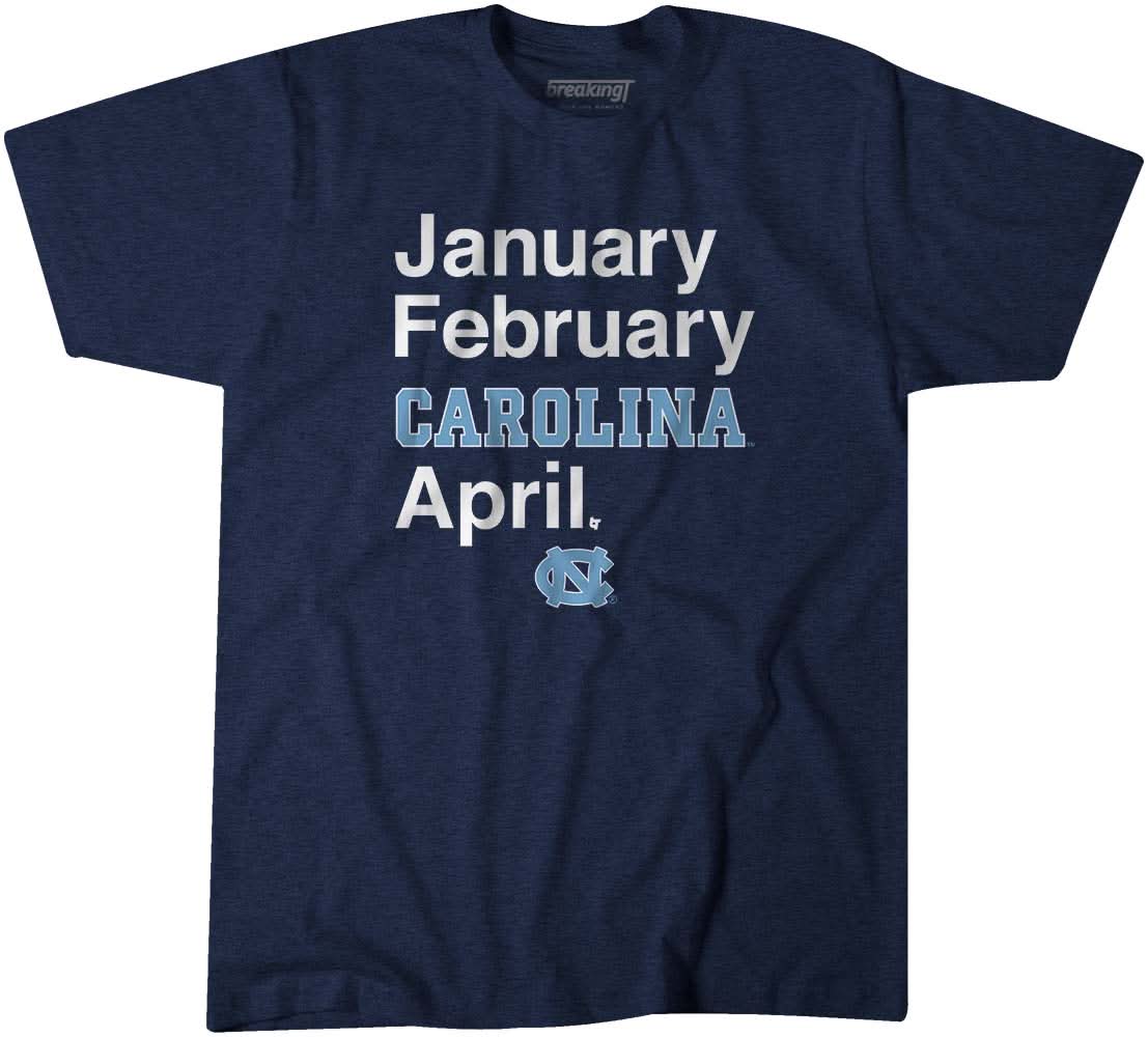 North Carolina Basketball: January February Carolina April 1
