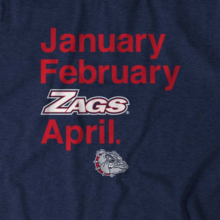 Gonzaga Basketball: January February Zags April 5