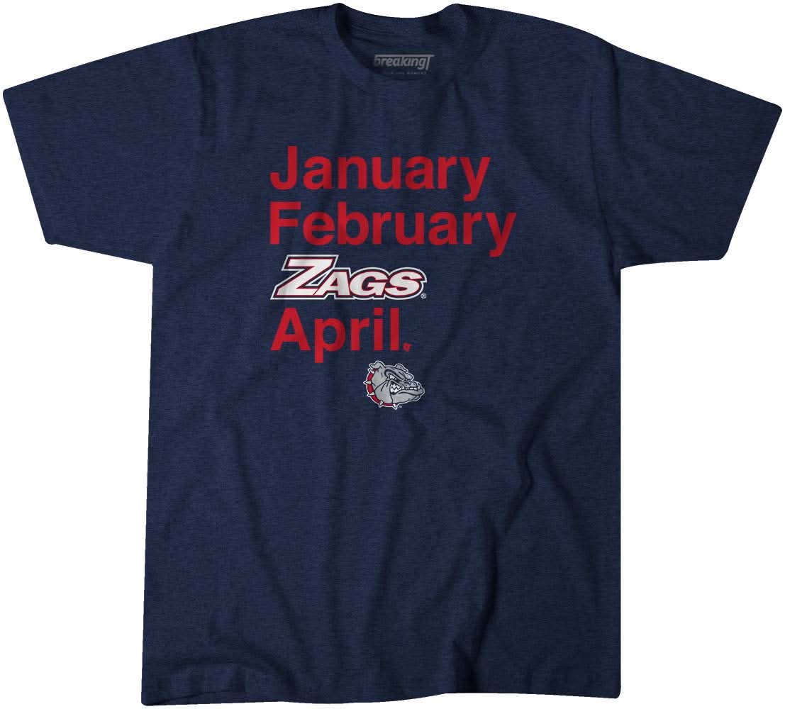 Gonzaga Basketball: January February Zags April 1