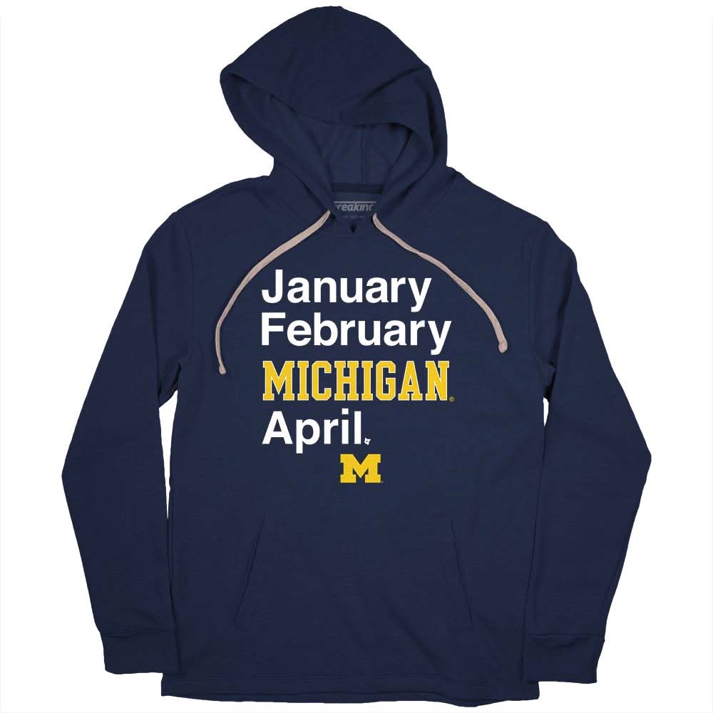 Michigan Basketball: January February Michigan April 2