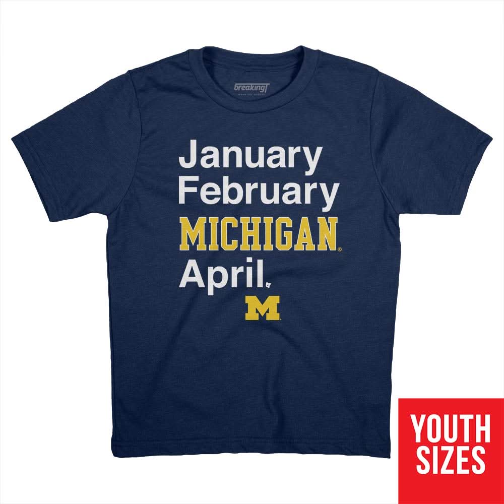 Michigan Basketball: January February Michigan April 3