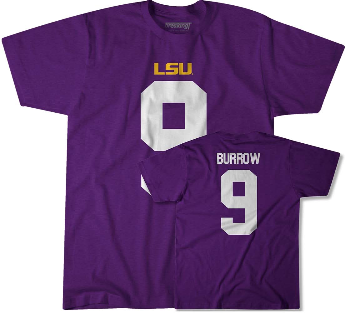 LSU Football: Joe Burrow 9 1