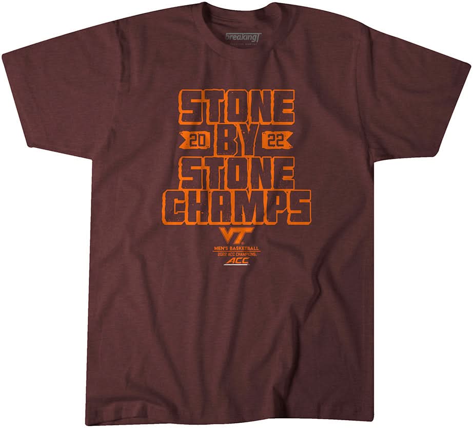 Virginia Tech Basketball: Stone By Stone Champs 1