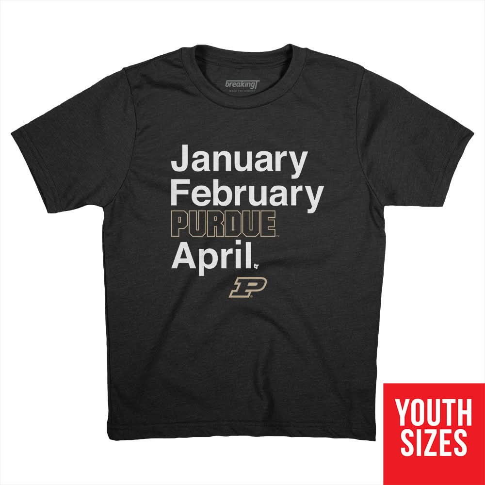 Purdue Basketball: January February Purdue April 3