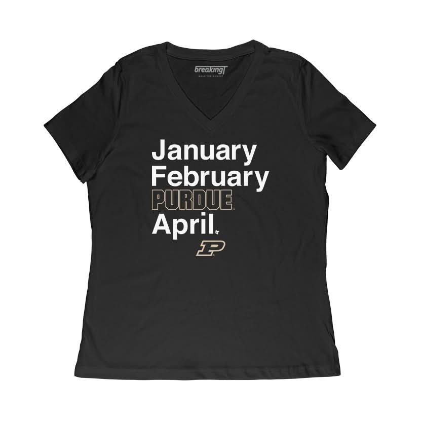Purdue Basketball: January February Purdue April 4