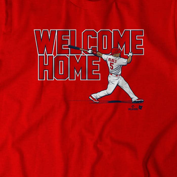 Albert Pujols: Welcome Home 5 5