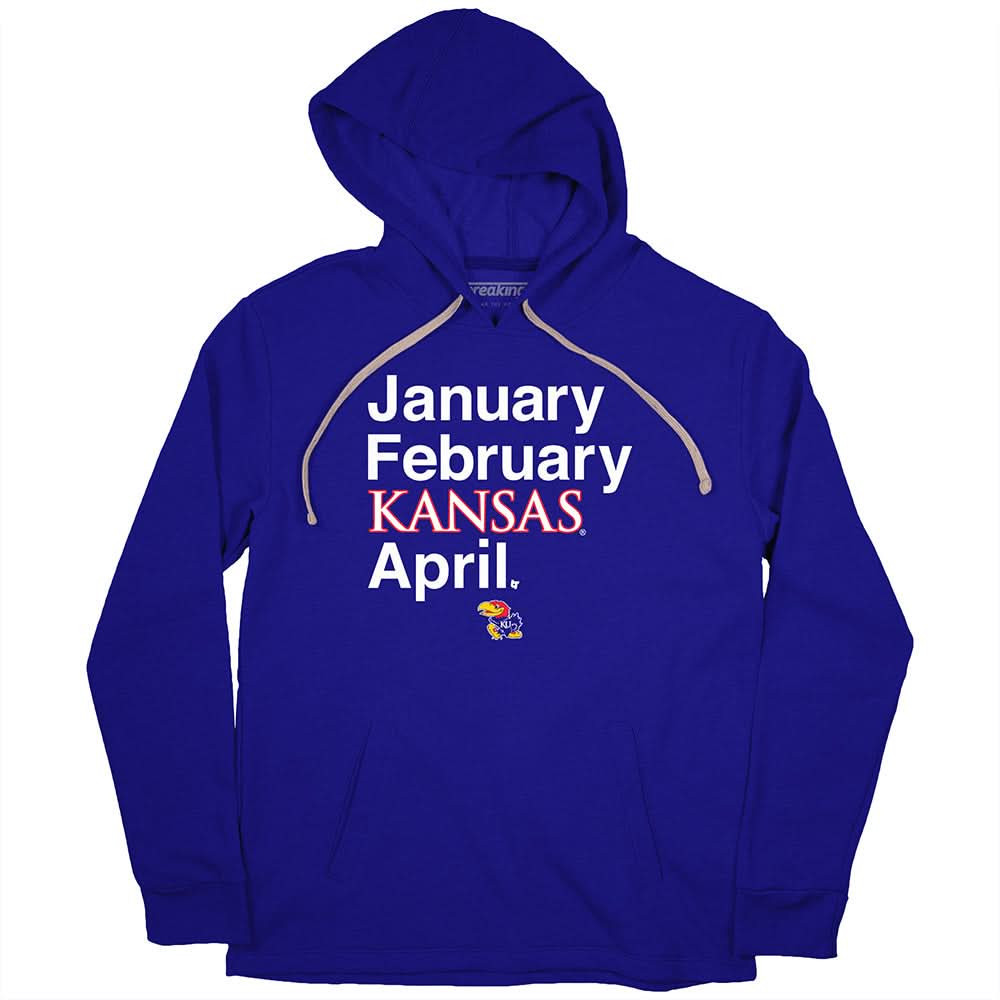Kansas Basketball: January February Kansas April 2