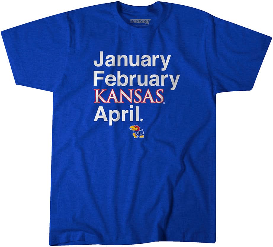 Kansas Basketball: January February Kansas April 1