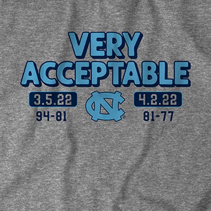 North Carolina Basketball: Very Acceptable 5