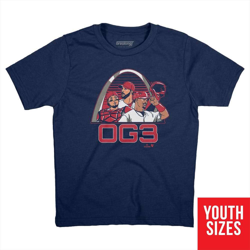 Yadier Molina, Adam Wainwright, and Albert Pujols: OG3 3