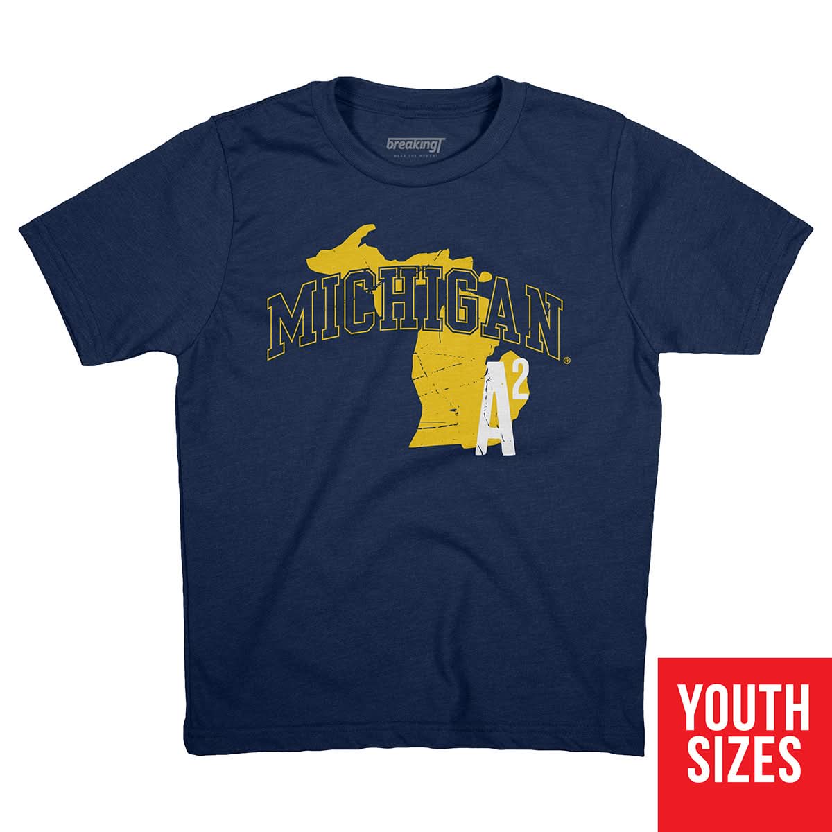 Michigan Wolverines Hometown Tee: A2 4