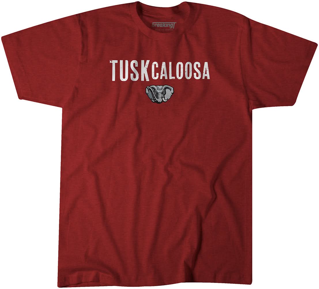 Alabama Crimson Tide Hometown Tee: TUSKcaloosa 1