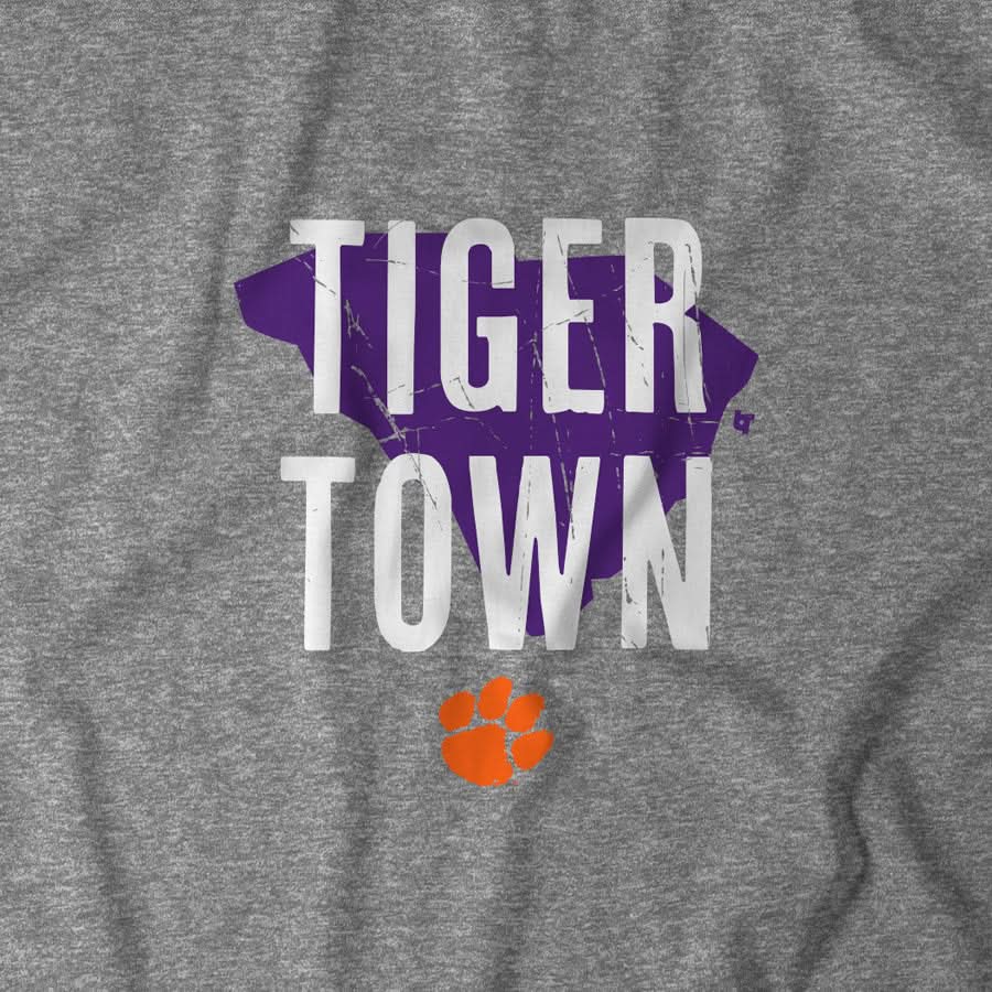 Clemson Tigers Hometown Tee: Tiger Town 2
