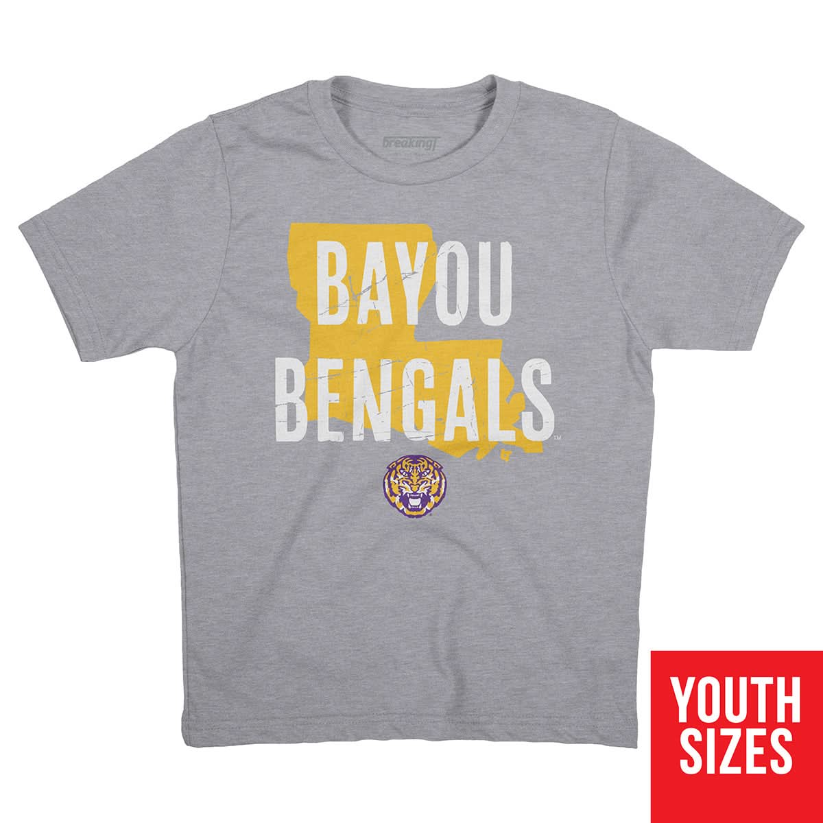 LSU Tigers Hometown Tee: Bayou Bengals 5