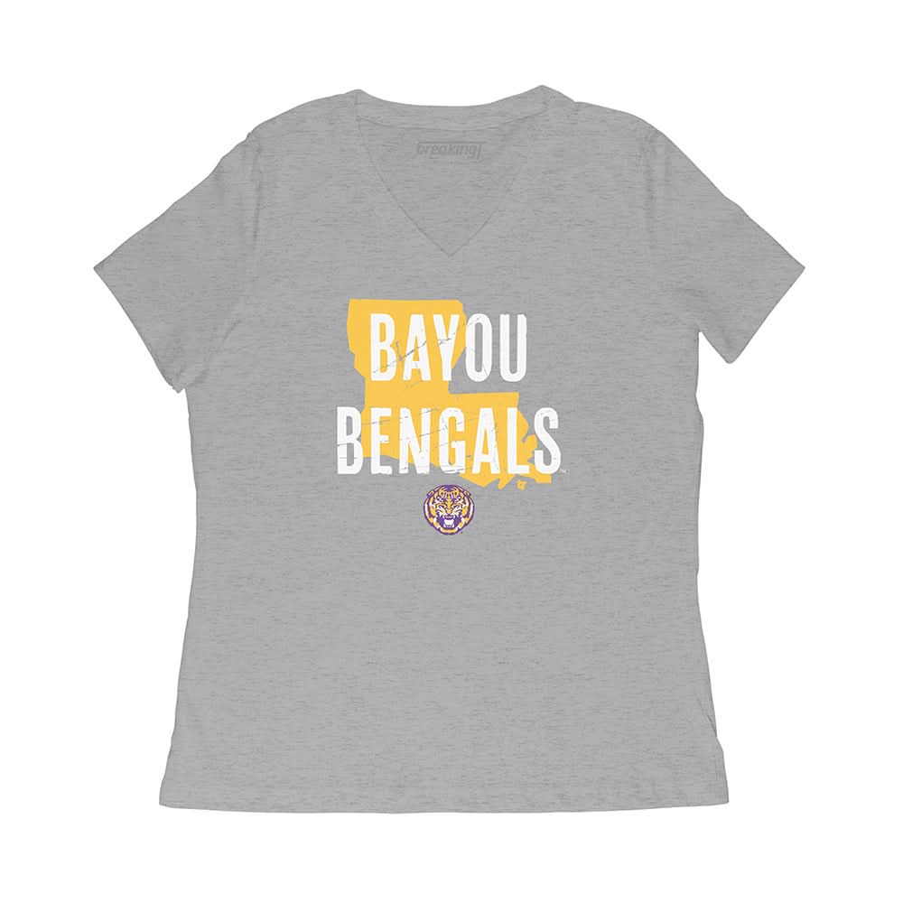 LSU Tigers Hometown Tee: Bayou Bengals 3