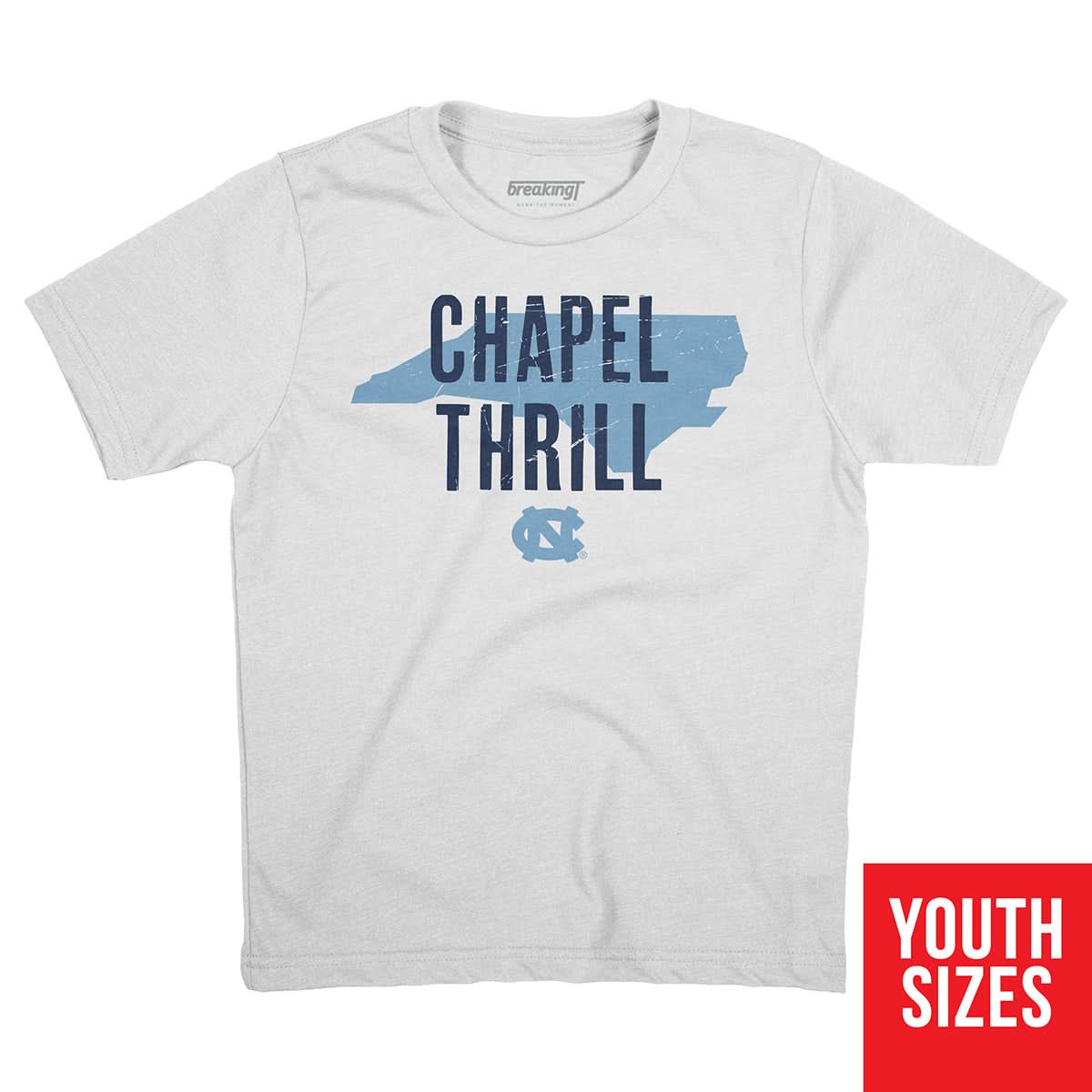 North Carolina Hometown Tee: Chapel Thrill 5