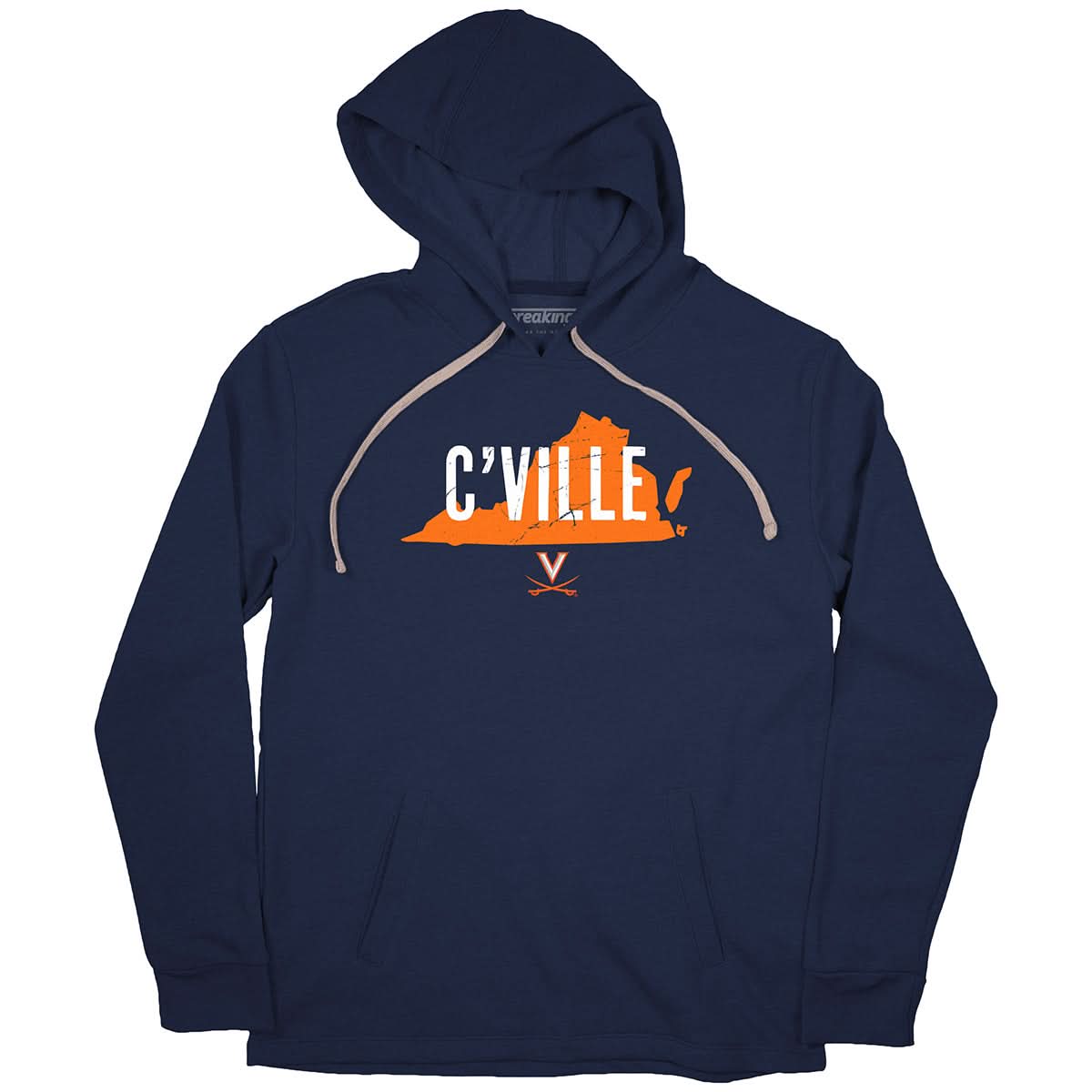 Virginia Cavaliers Hometown Tee: C'Ville 2