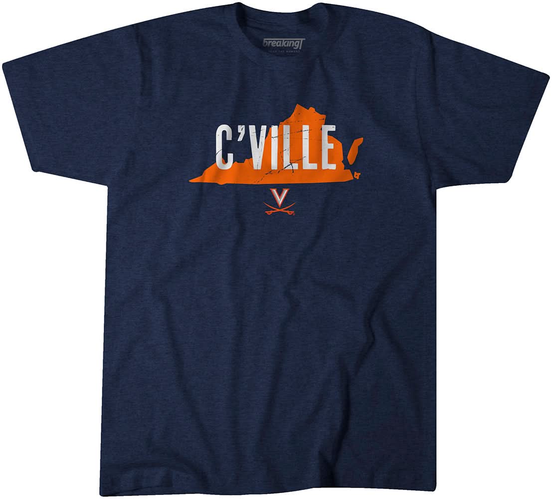Virginia Cavaliers Hometown Tee: C'Ville 1