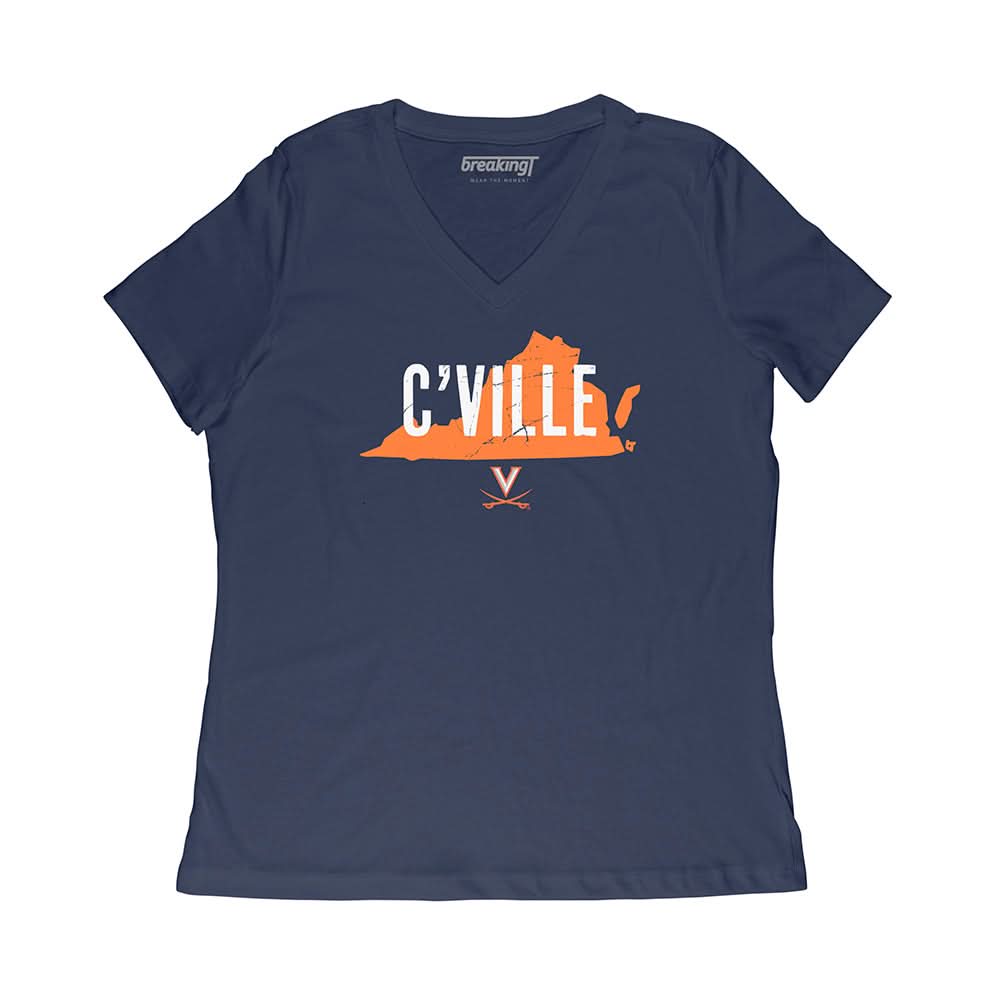 Virginia Cavaliers Hometown Tee: C'Ville 4