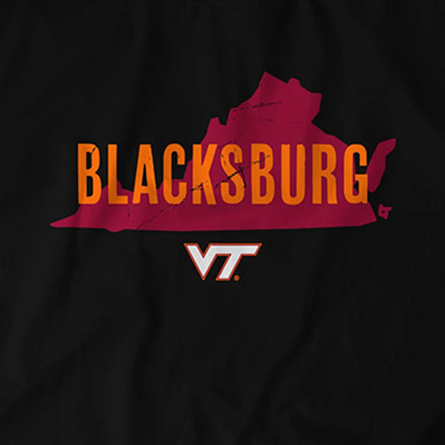 Virginia Tech Hokies Hometown Tee: Blacksburg 4