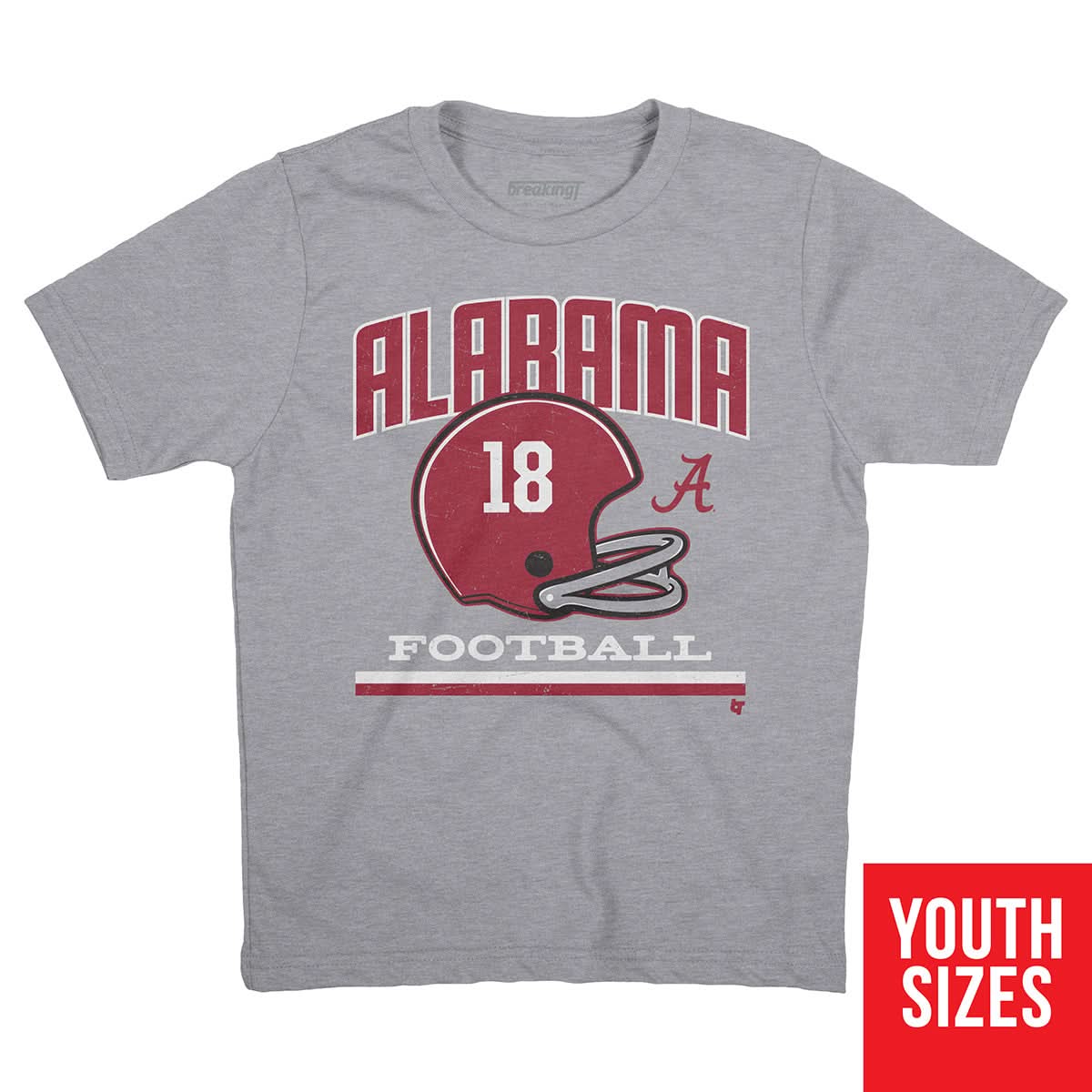 Alabama: Vintage Football Helmet 3