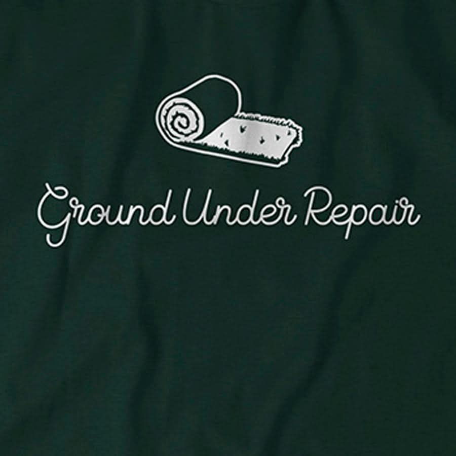 Ground Under Repair Logo Script 3