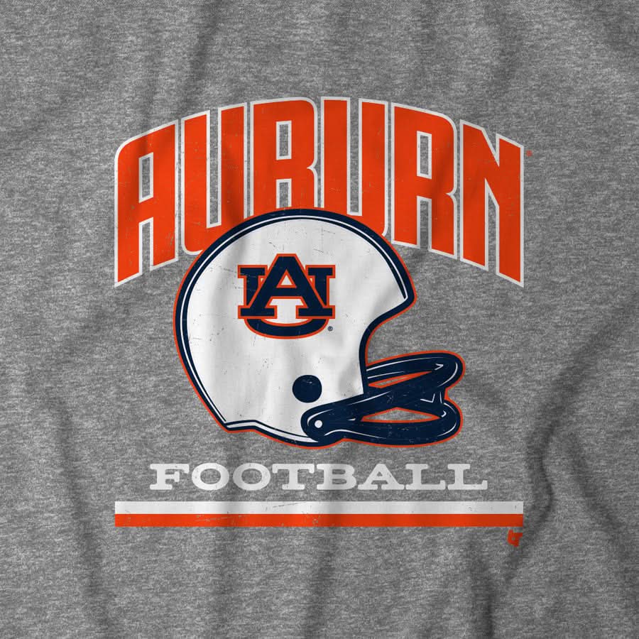 Auburn: Vintage Football Helmet 2