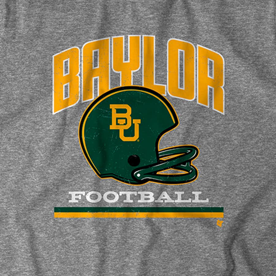 Baylor: Vintage Football Helmet 4