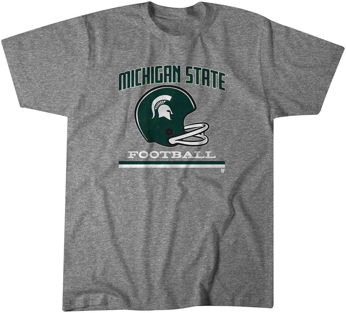 Michigan State: Vintage Football Helmet 1
