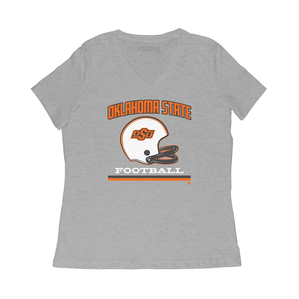 Oklahoma State: Vintage Football Helmet 4