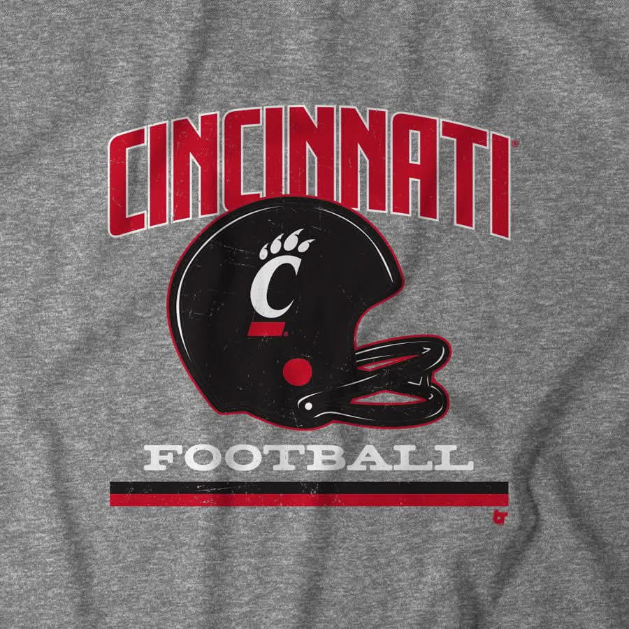 Cincinnati: Vintage Football Helmet 5