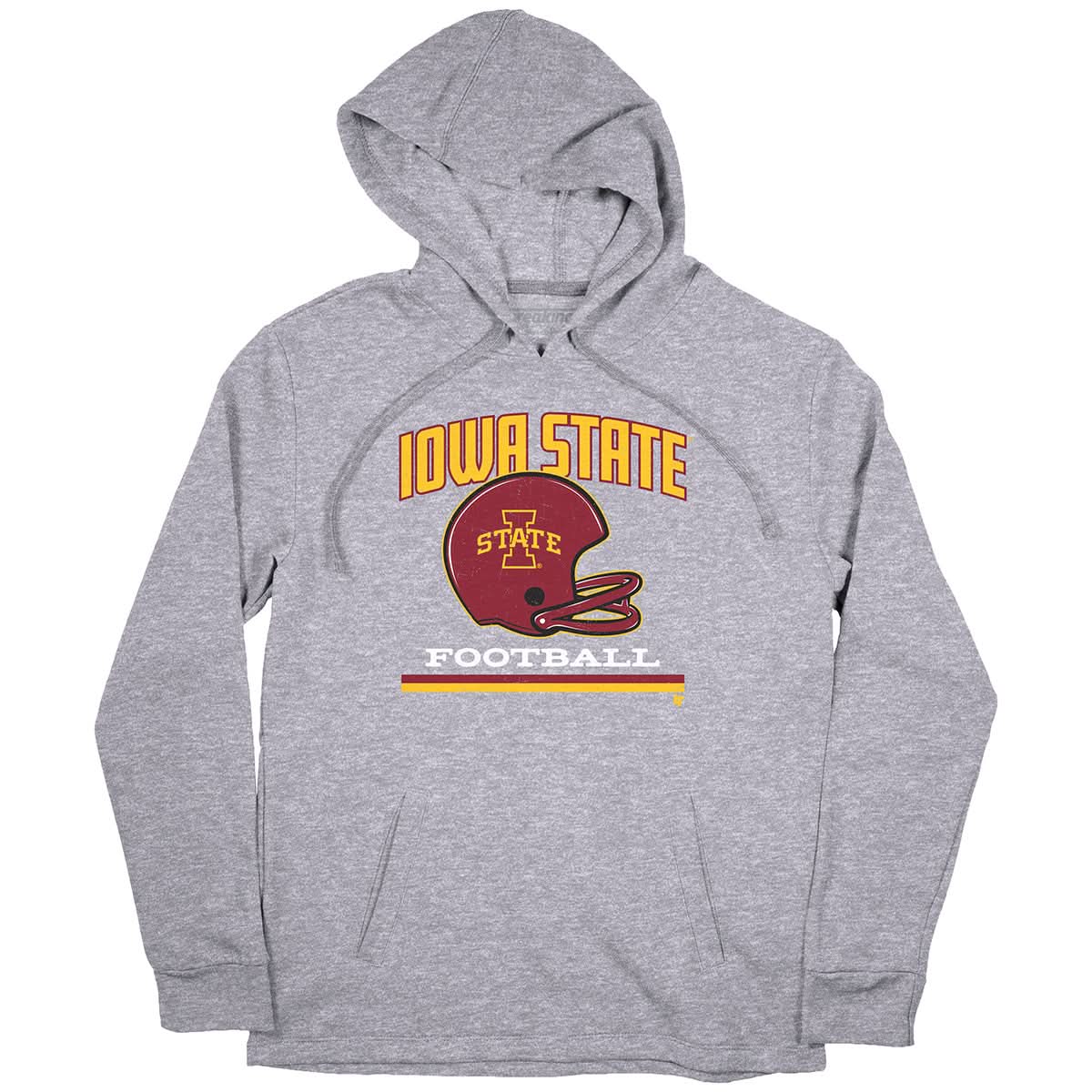 Iowa State: Vintage Football Helmet 4