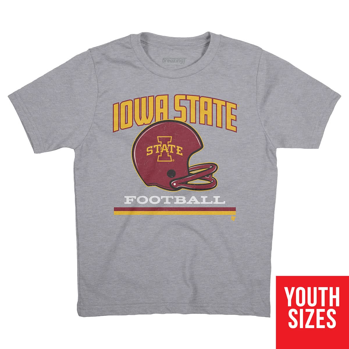 Iowa State: Vintage Football Helmet 5