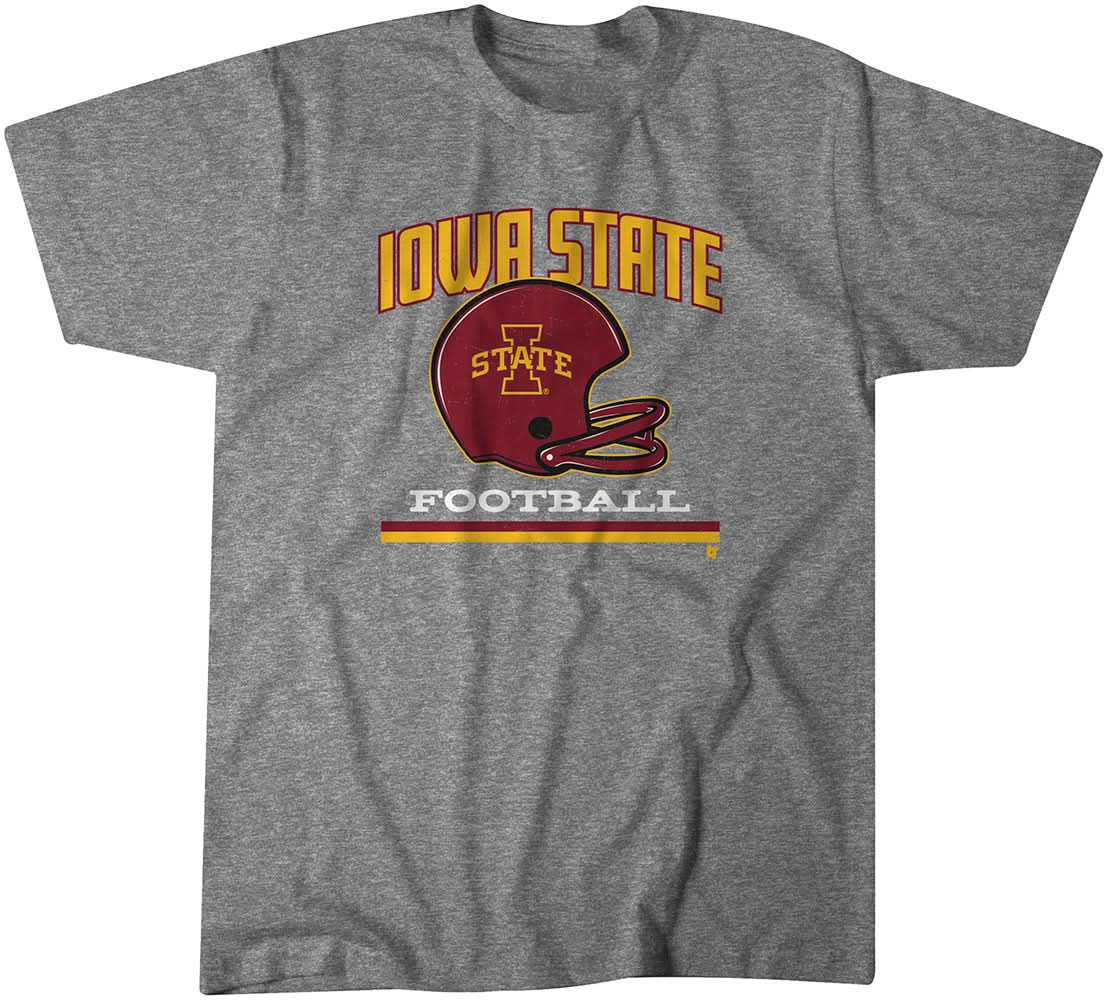 Iowa State: Vintage Football Helmet 1