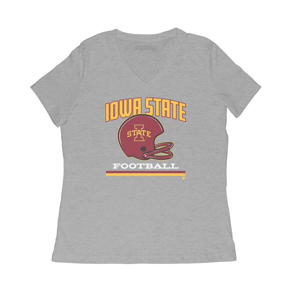 Iowa State: Vintage Football Helmet 3