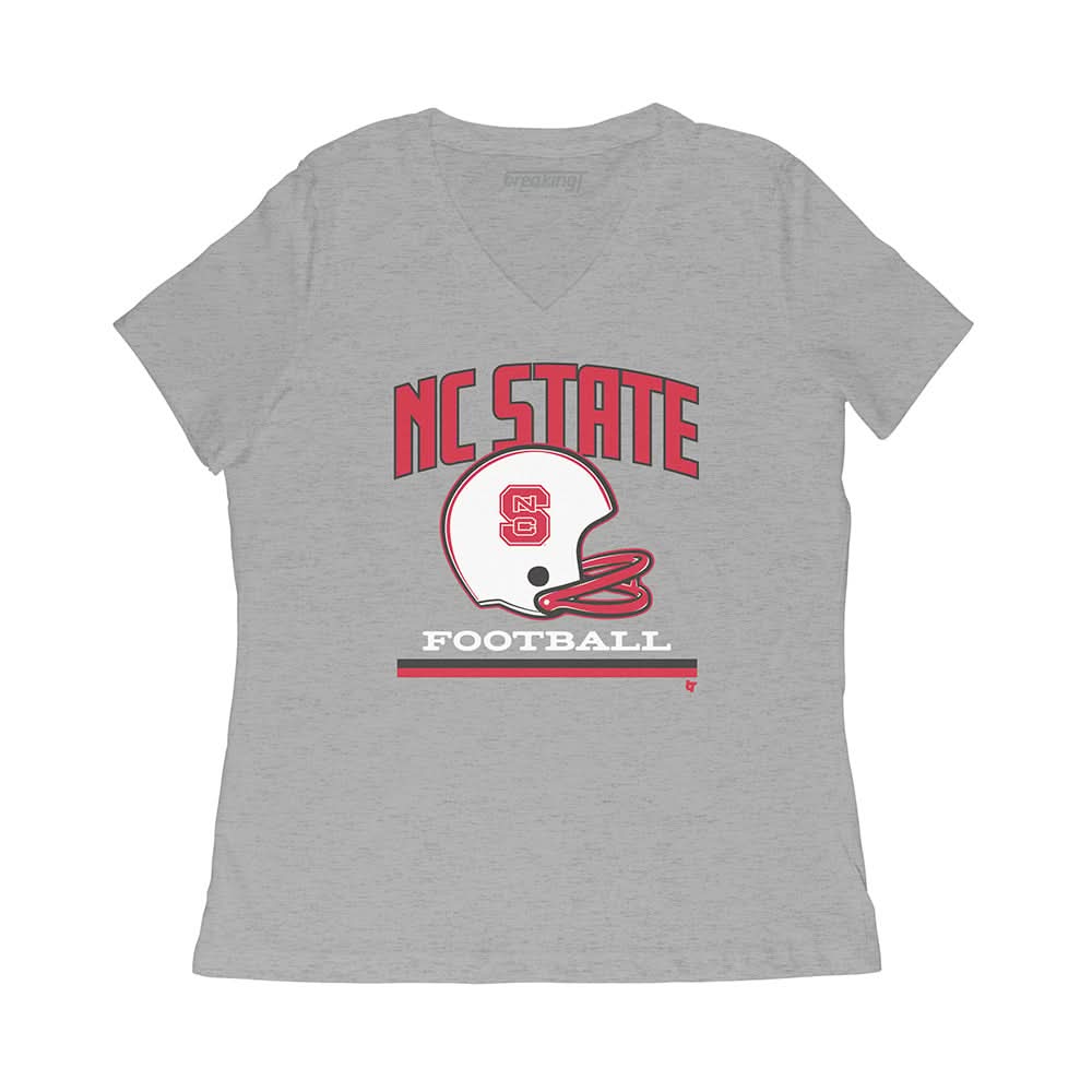 NC State: Vintage Football Helmet 4