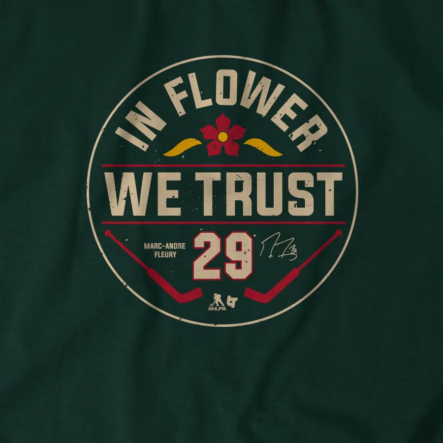 Marc-André Fleury: In Flower We Trust 3