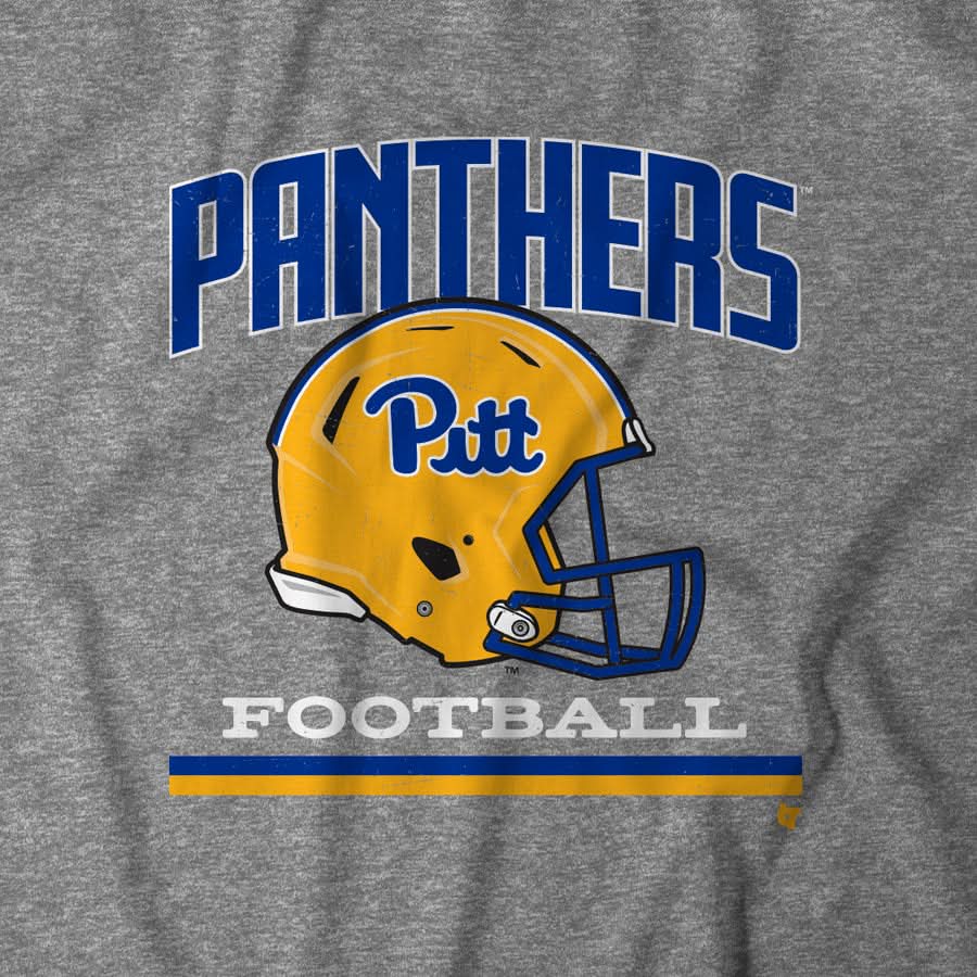 Pittsburgh: Vintage Football Helmet 2