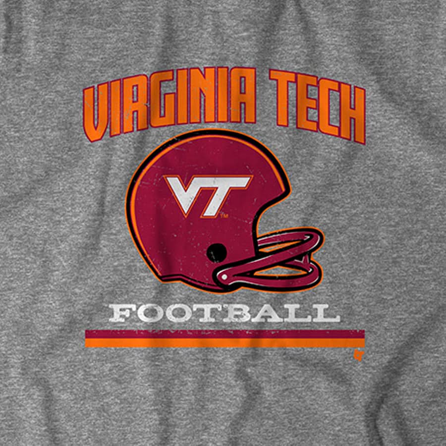 Virginia Tech: Vintage Football Helmet 3